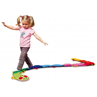    Evacuatiekoord "de wandelende draak" voor kinderopvang en onderbouw