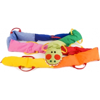    Evacuatiekoord "de wandelende draak" voor kinderopvang en onderbouw