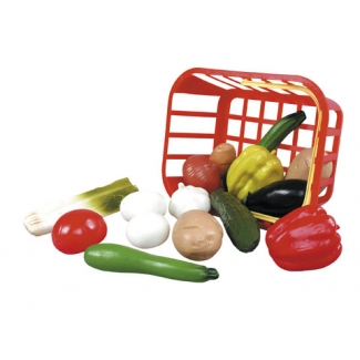 Groenten op ware grootte, speelset