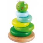 Stapelpuzzel met magneten - Kikker