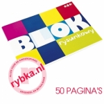 Tekenblok met 50 Witte vellen - A4