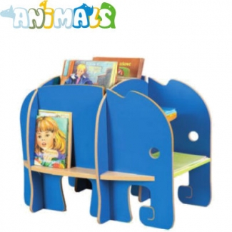 Olifant - boekenbak - Animals kinderopvang meubilair