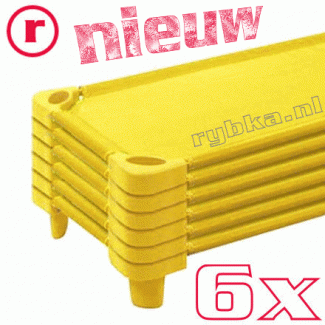     Stapelbare Rustbedjes - AANBIEDING (Geel)