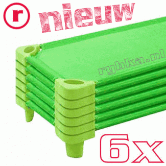     Stapelbare Rustbedjes - AANBIEDING (Groen)