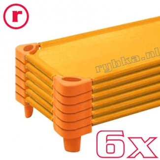     Stapelbare Rustbedjes - AANBIEDING (Oranje)