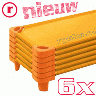     Stapelbare Rustbedjes - AANBIEDING (Oranje)