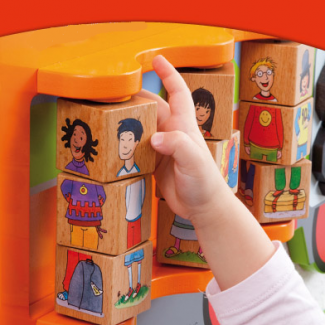   Trein Ella - Wand- Speelelement Kinderen van Beleduc