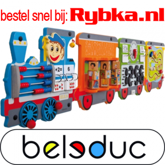   Trein Ella Wand- Speelelement Tijd van Beleduc