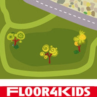  Het extra grote autobouwkleed - hygi&euml;nisch anti-allergie speelkleed van FLOOR4KIDS