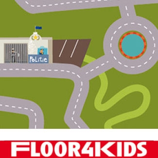  Het grote autokleed - hygi&euml;nisch anti-allergie speelkleed van FLOOR4KIDS