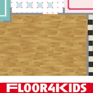  Het poppenhuis - hygi&euml;nisch anti-allergie speelkleed van FLOOR4KIDS
