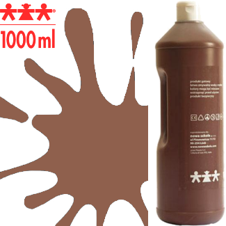  Plakkaatverf Bruin  (schoolverf)