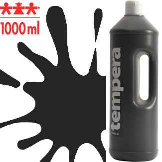  Plakkaatverf Zwart  (schoolverf)