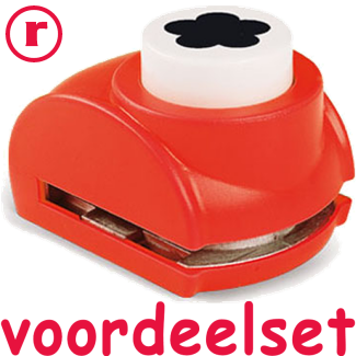   VOORDEELSET - Grote vormen ponsen (6 stuks)