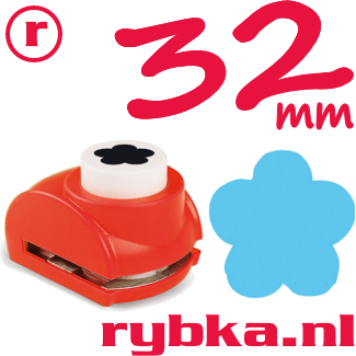 Bloem - Grote vormen pons voor papier