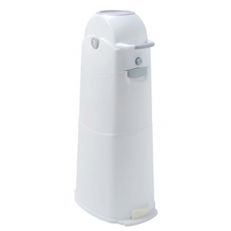 Diaper Champ Zilver, de luieremmer voor de kinderopvang, maat Large (groot)