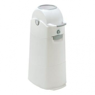 Diaper Champ Zilver, de luieremmer voor de kinderopvang, maat Medium