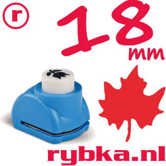 Eikenblad - Kleine vormen pons voor papier