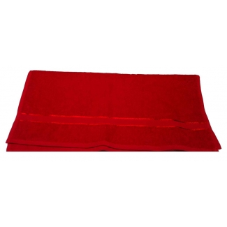 Handdoek, kleur cherryrood