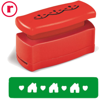 Huizen - Langwerpige vormenpons