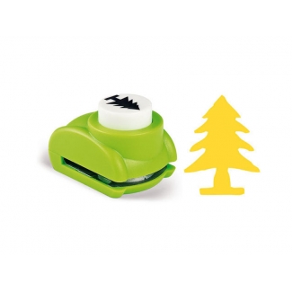 Kerstboom - Medium vormen pons voor papier