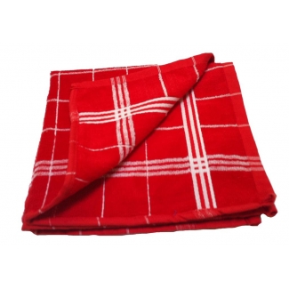 Keukendoek, kleur Rood