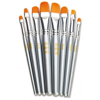   Platte penselen set voor BSO en scholen