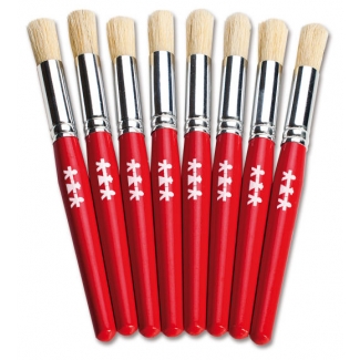  Ronde kwasten - 13 mm doornede