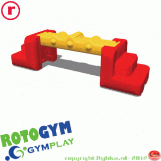 Rotogym Gymplay Speeltoetsel | Mini set (3 delig)