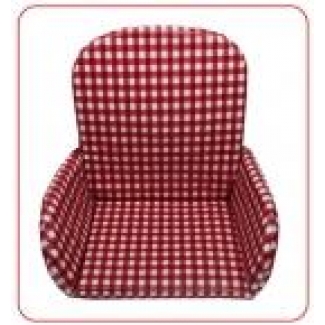  Stoelverkleiner met Rood ruitmotief