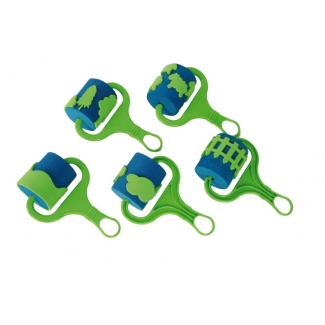  Tuin - decoratieve spons rollers