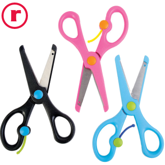 Veilige, ergonomische kinder scharen
