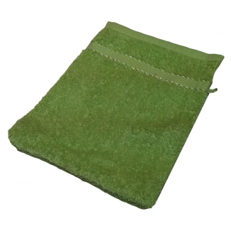 Washandje, kleur Olijfgroen