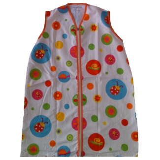 Zomer slaapzak voor baby's, kleur Rapido oranje