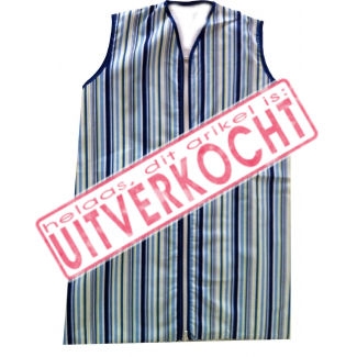 Zomer slaapzak voor baby's en dreumessen, kleur Ligna blauw