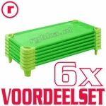     Stapelbare Rustbedjes - AANBIEDING (Groen)