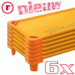     Stapelbare Rustbedjes - AANBIEDING (Oranje)