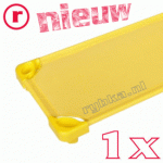    Stabelbaar rustbedje (Geel)