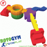   Rotogym Gymplay Speeltoetsel | grote set (8 delig)