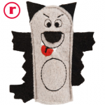   Voordeelset vingerpoppen in een handige tas