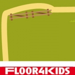  De boerderij - hygi&euml;nisch anti-allergie speelkleed van FLOOR4KIDS