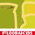  De boerderij - hygi&euml;nisch anti-allergie speelkleed van FLOOR4KIDS