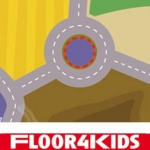  Het grote autobouwkleed - hygi&euml;nisch anti-allergie speelkleed van FLOOR4KIDS