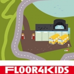  Het grote autokleed - hygi&euml;nisch anti-allergie speelkleed van FLOOR4KIDS