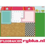  Het poppenhuis - hygi&euml;nisch anti-allergie speelkleed van FLOOR4KIDS