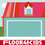  Het poppenhuis - hygi&euml;nisch anti-allergie speelkleed van FLOOR4KIDS