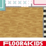  Het poppenhuis - hygi&euml;nisch anti-allergie speelkleed van FLOOR4KIDS