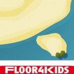  Pirateneiland - hygi&euml;nisch anti-allergie speelkleed van FLOOR4KIDS