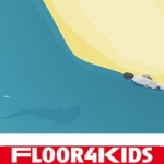  Pirateneiland - hygi&euml;nisch anti-allergie speelkleed van FLOOR4KIDS