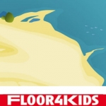  Pirateneiland - hygi&euml;nisch anti-allergie speelkleed van FLOOR4KIDS